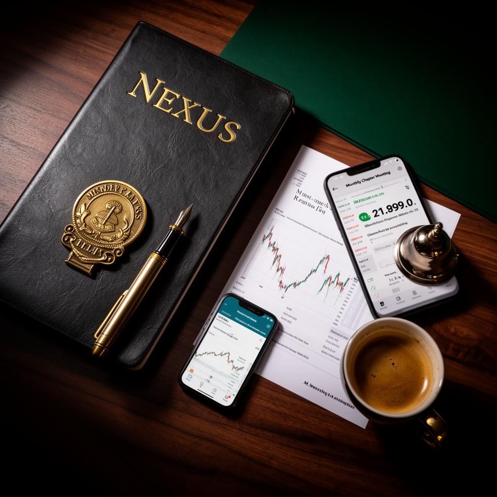 The Nexus handbook with chapter notes and a market chart